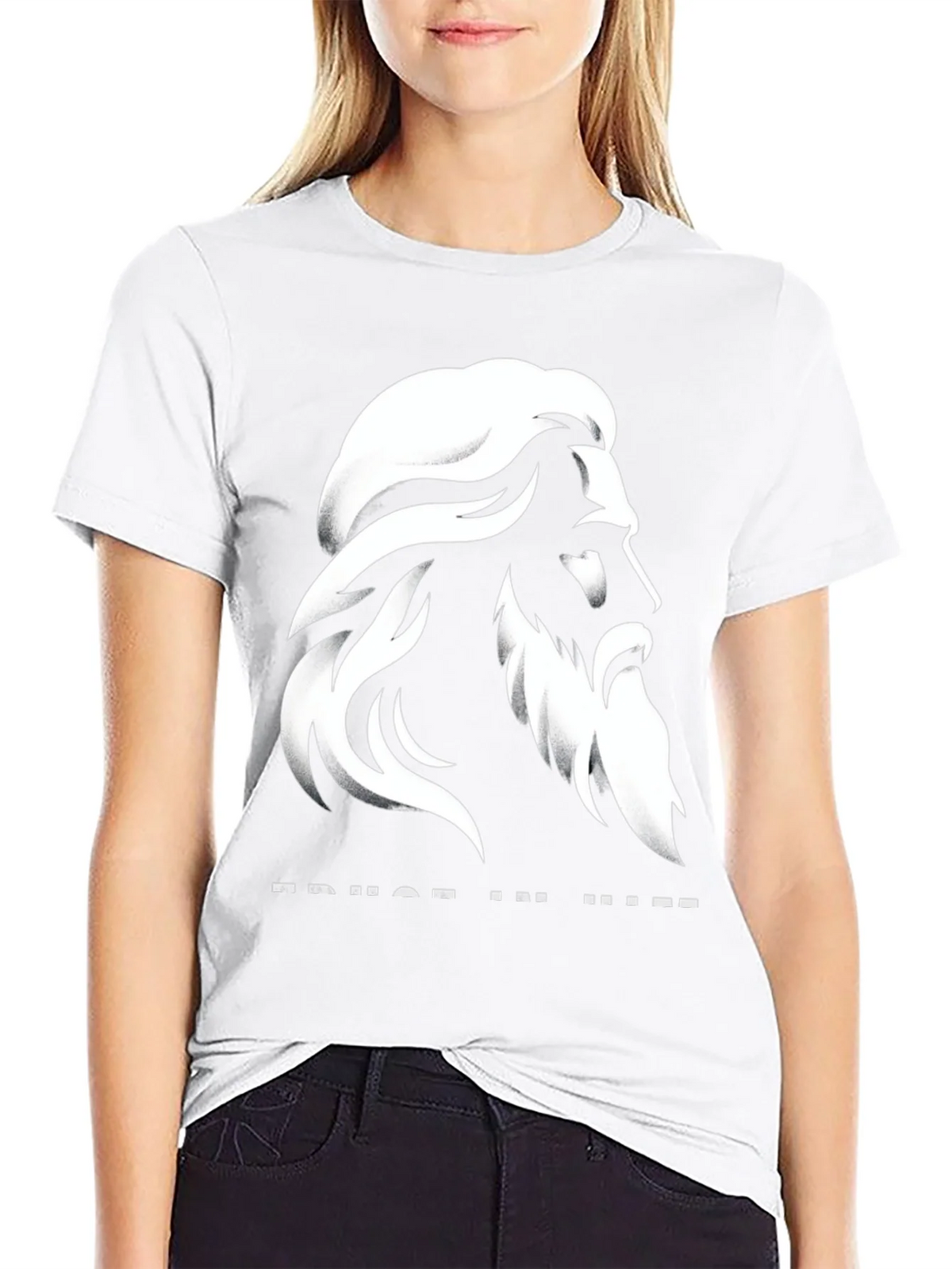 Trust in Him Graphic T-Shirt - Black product image 8