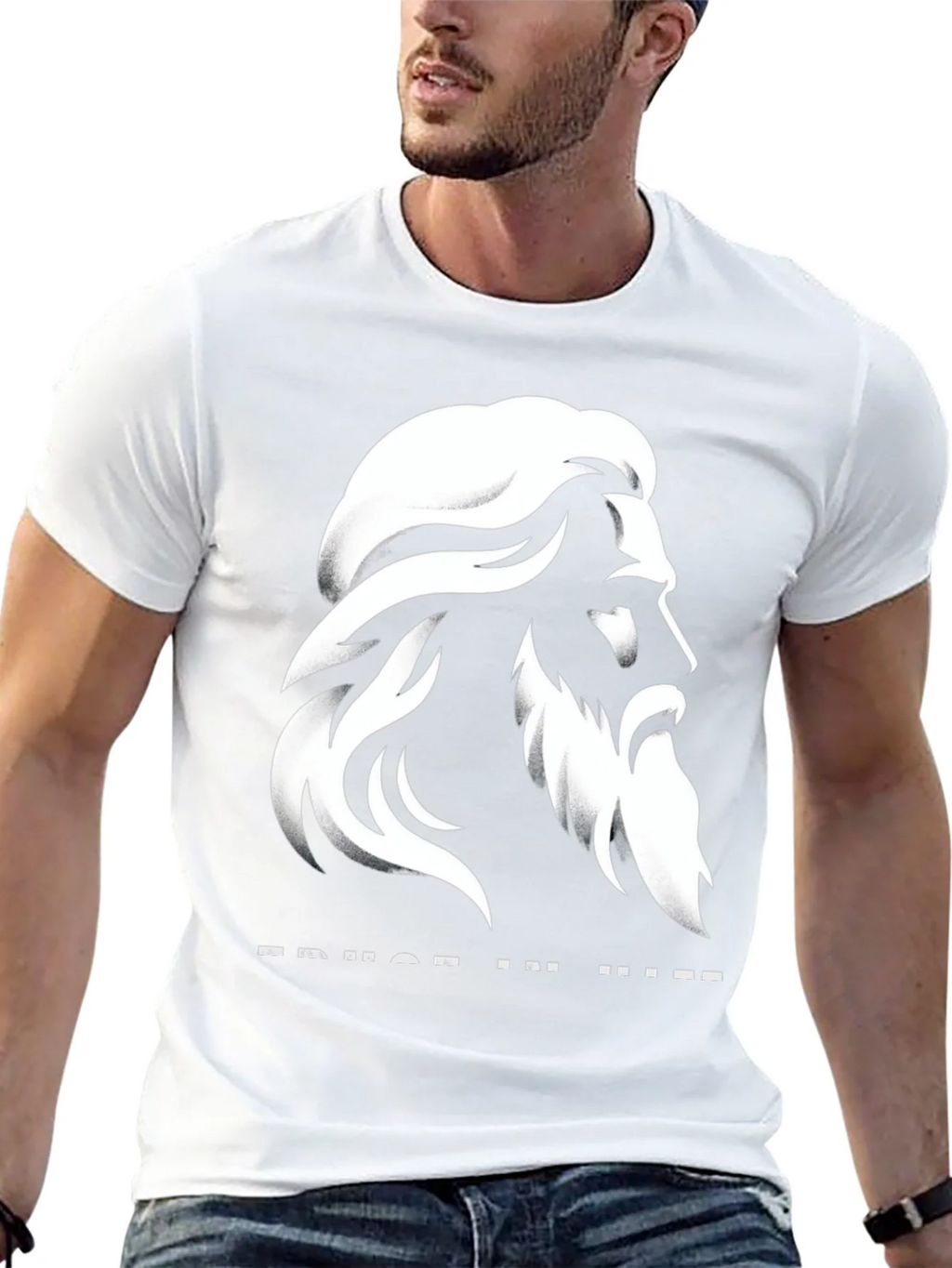 Trust in Him Graphic T-Shirt - Black product image 12