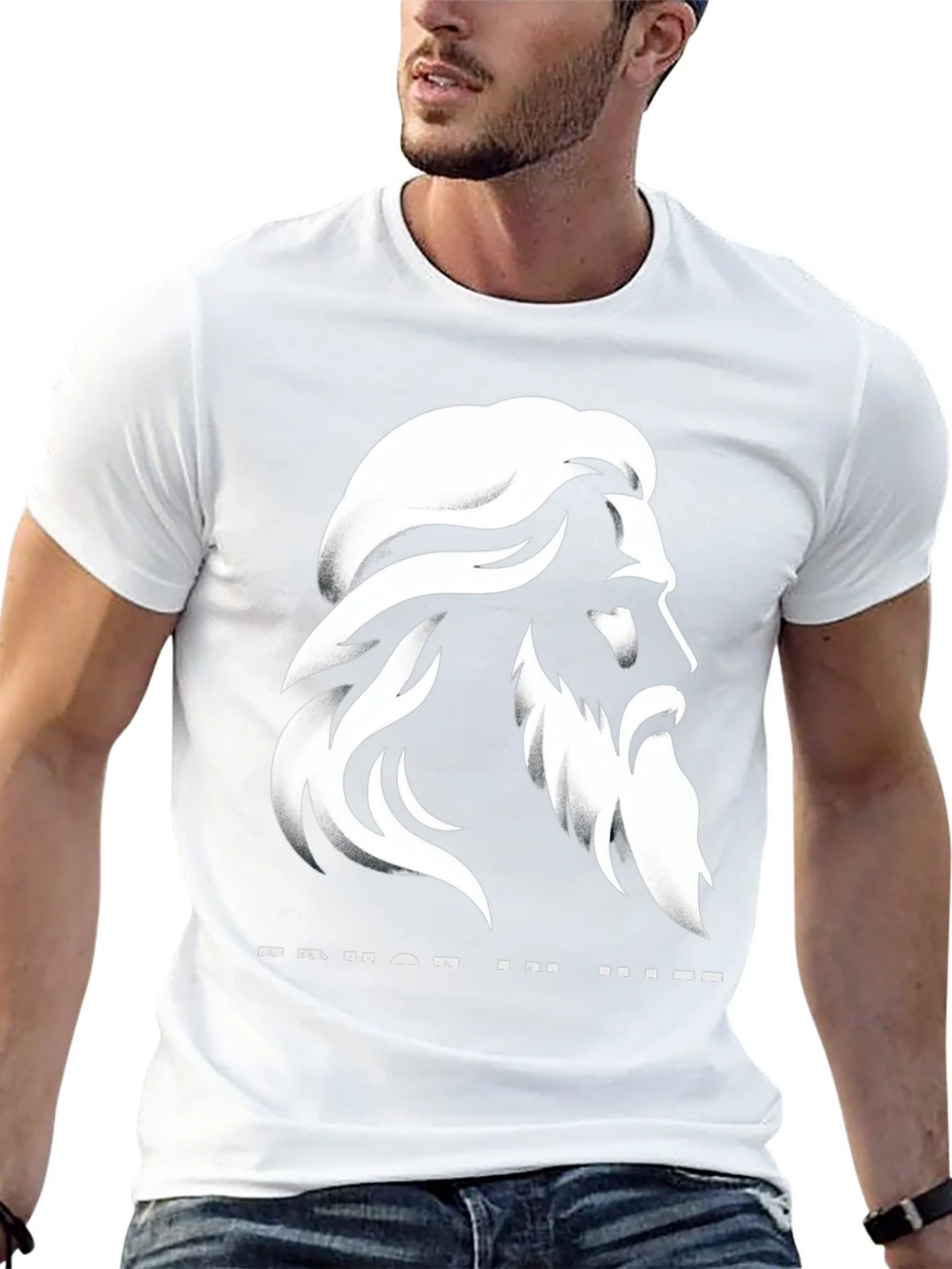 Trust in Him Graphic T-Shirt - Black product image 12