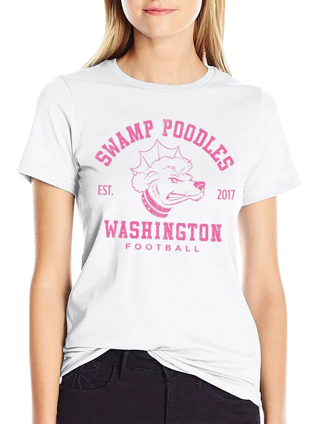 Swamp Poodles Football T-Shirt product image 8