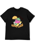 Feeling Berry Good Cartoon Graphic T-Shirt product image 1