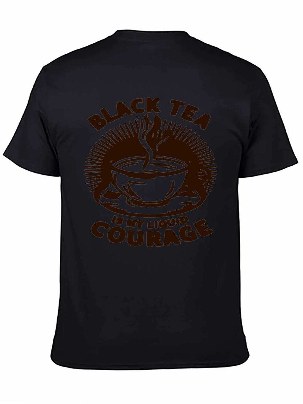 Black Tea Liquid Courage Graphic Tee product image 4