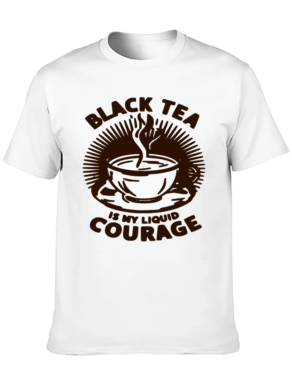 Black Tea Liquid Courage Graphic Tee product image 9