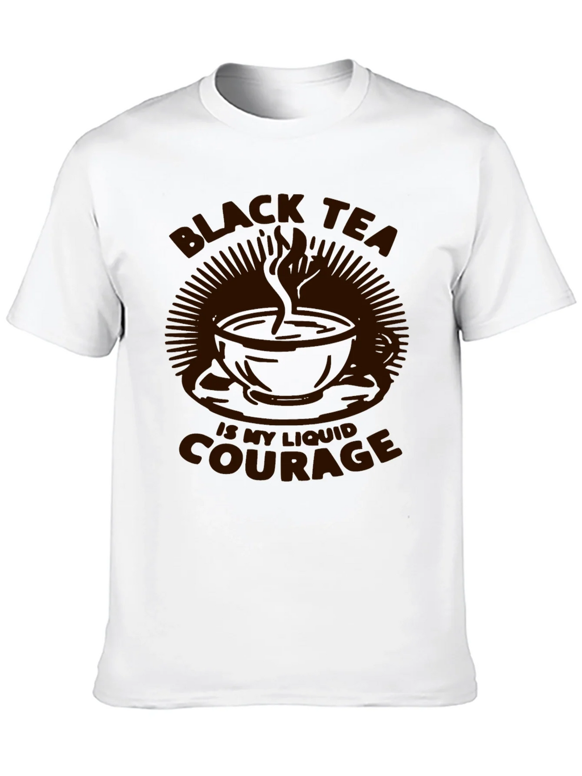 Black Tea Liquid Courage Graphic Tee product image 9