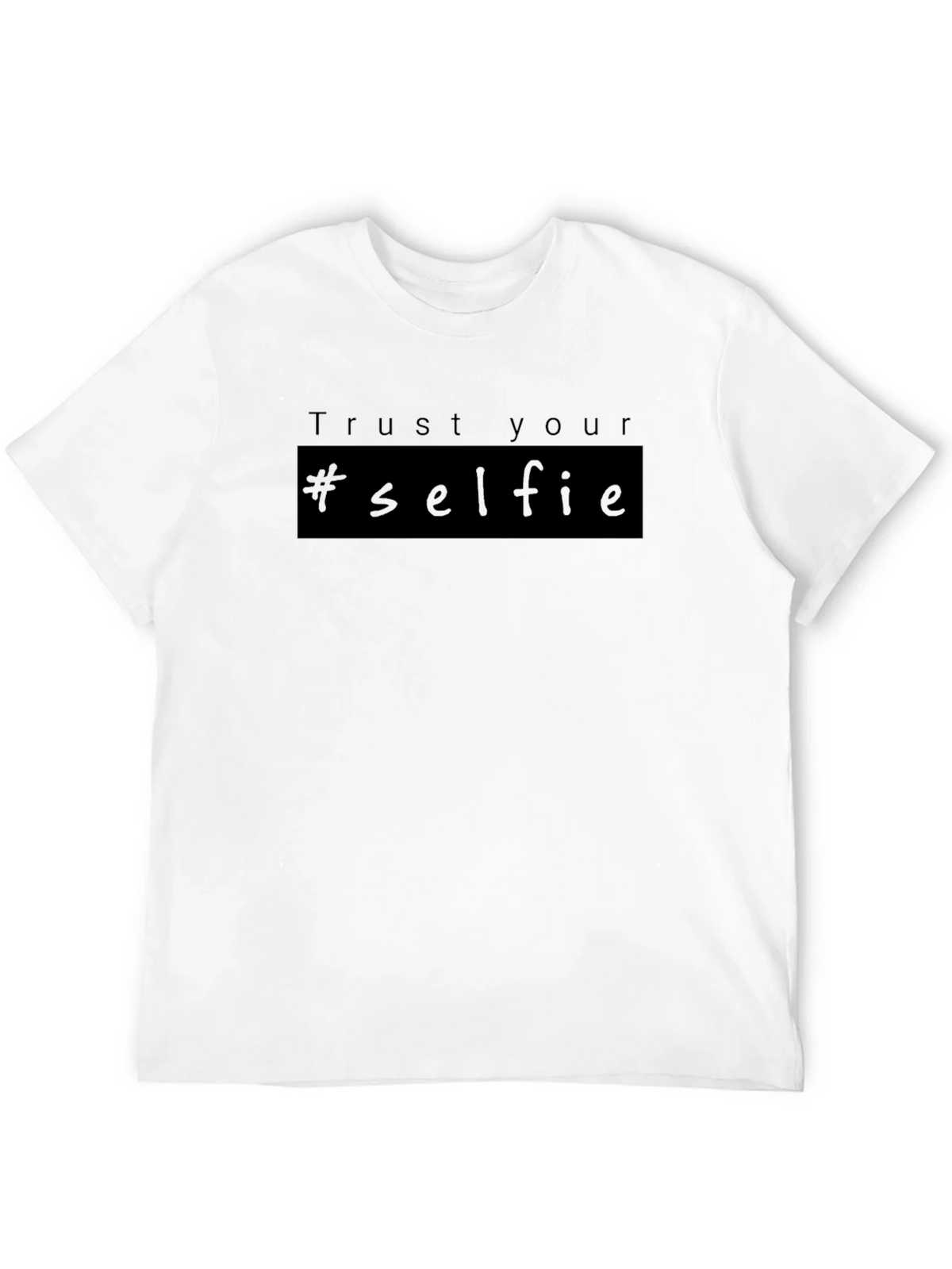 Trust Your #selfie T-Shirt - Black product image 11