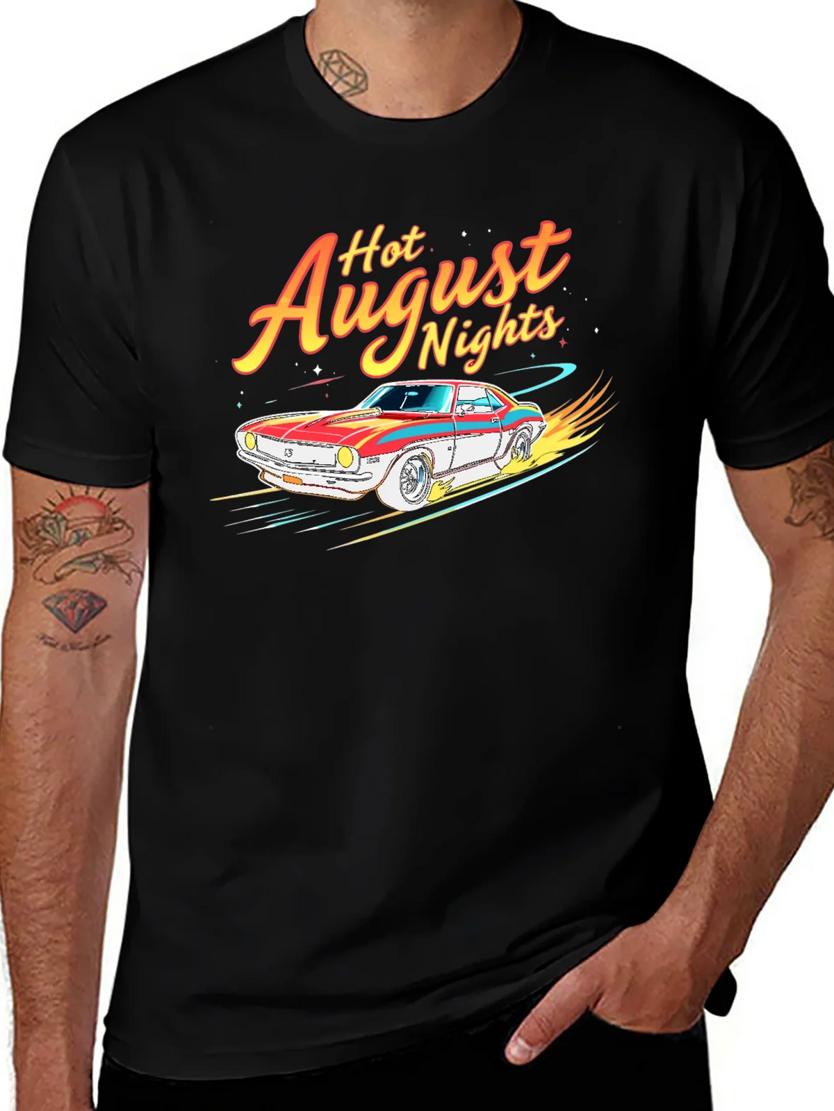 Hot August Nights Graphic Tee product image 1