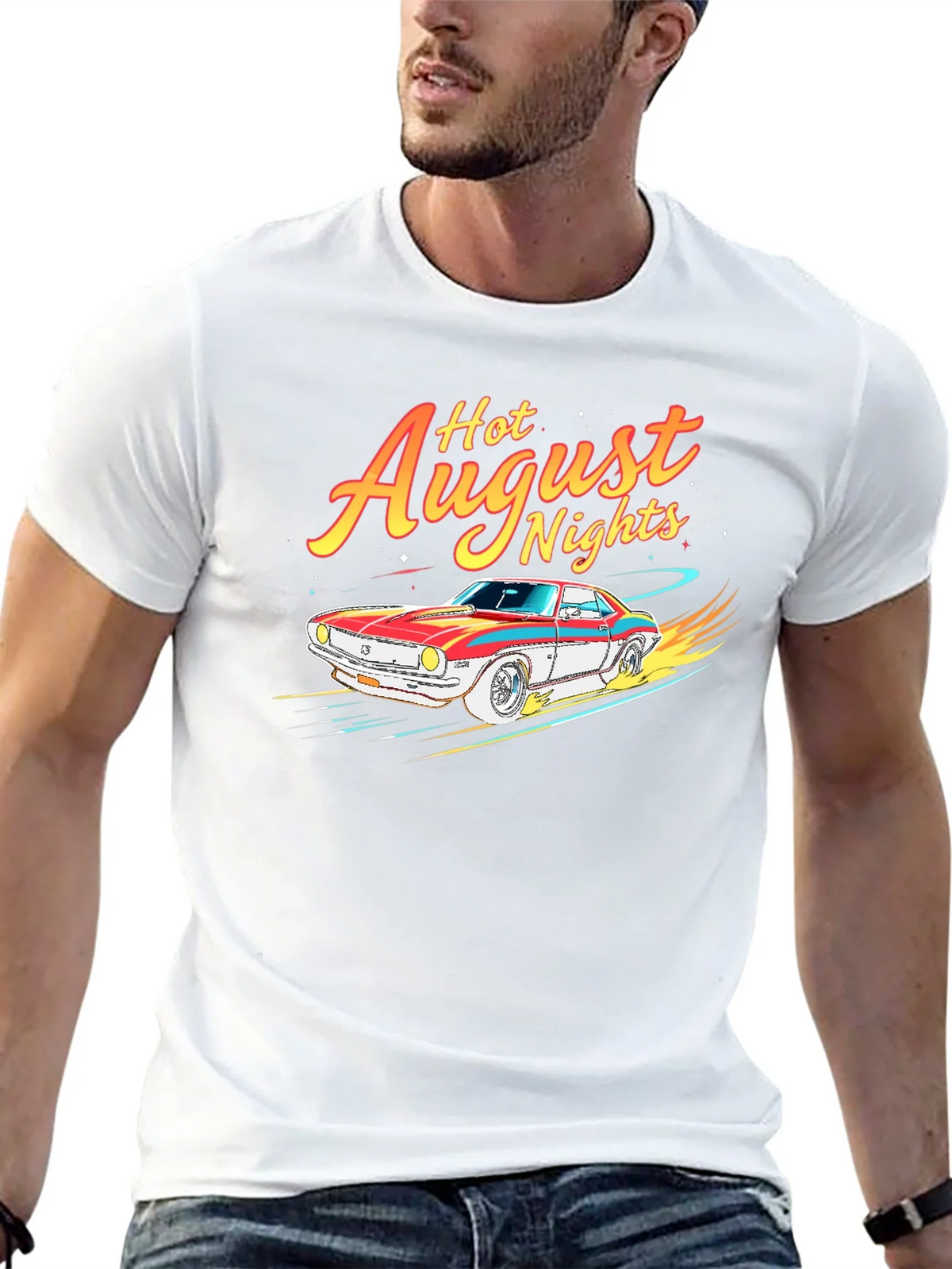 Hot August Nights Graphic Tee product image 12
