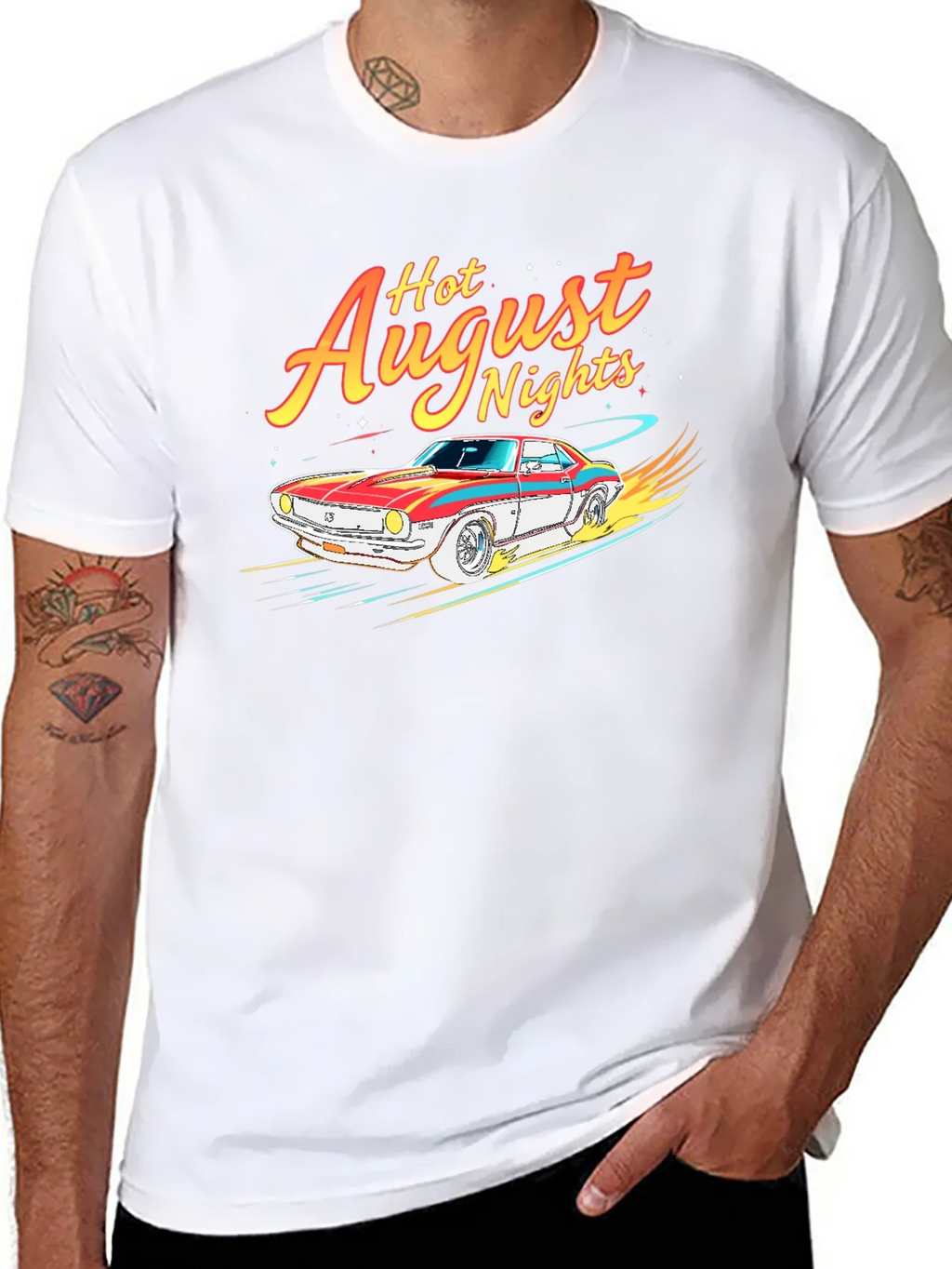 Hot August Nights Graphic Tee product image 7
