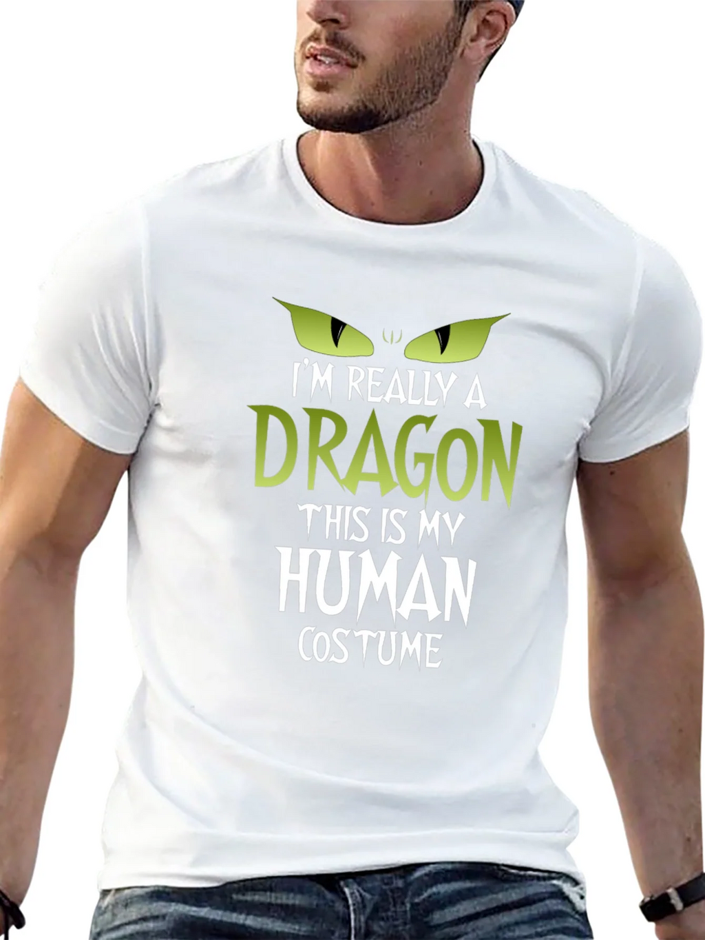 Im Really a Dragon Human Costume T-Shirt product image 12