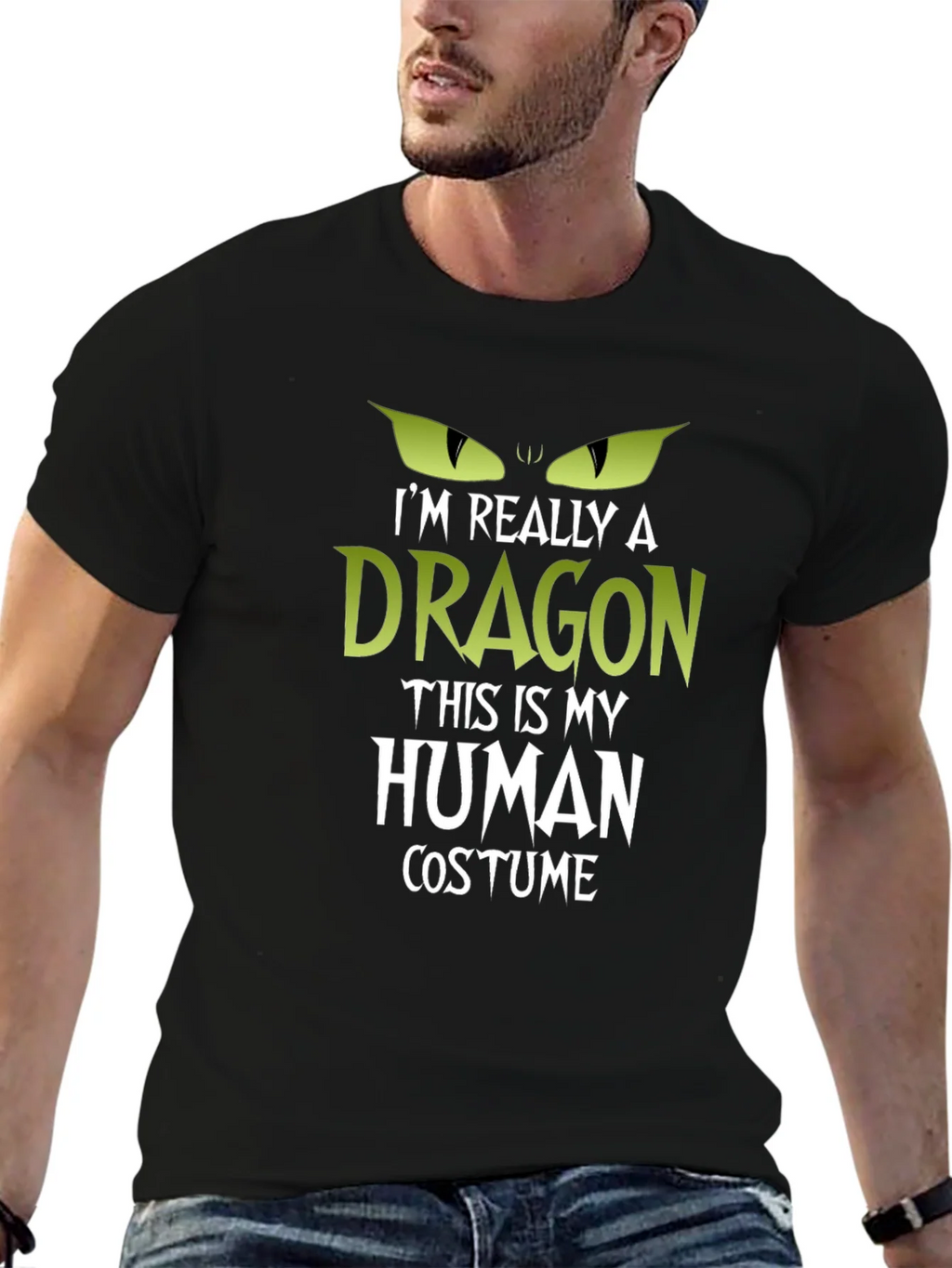 Im Really a Dragon Human Costume T-Shirt product image 6