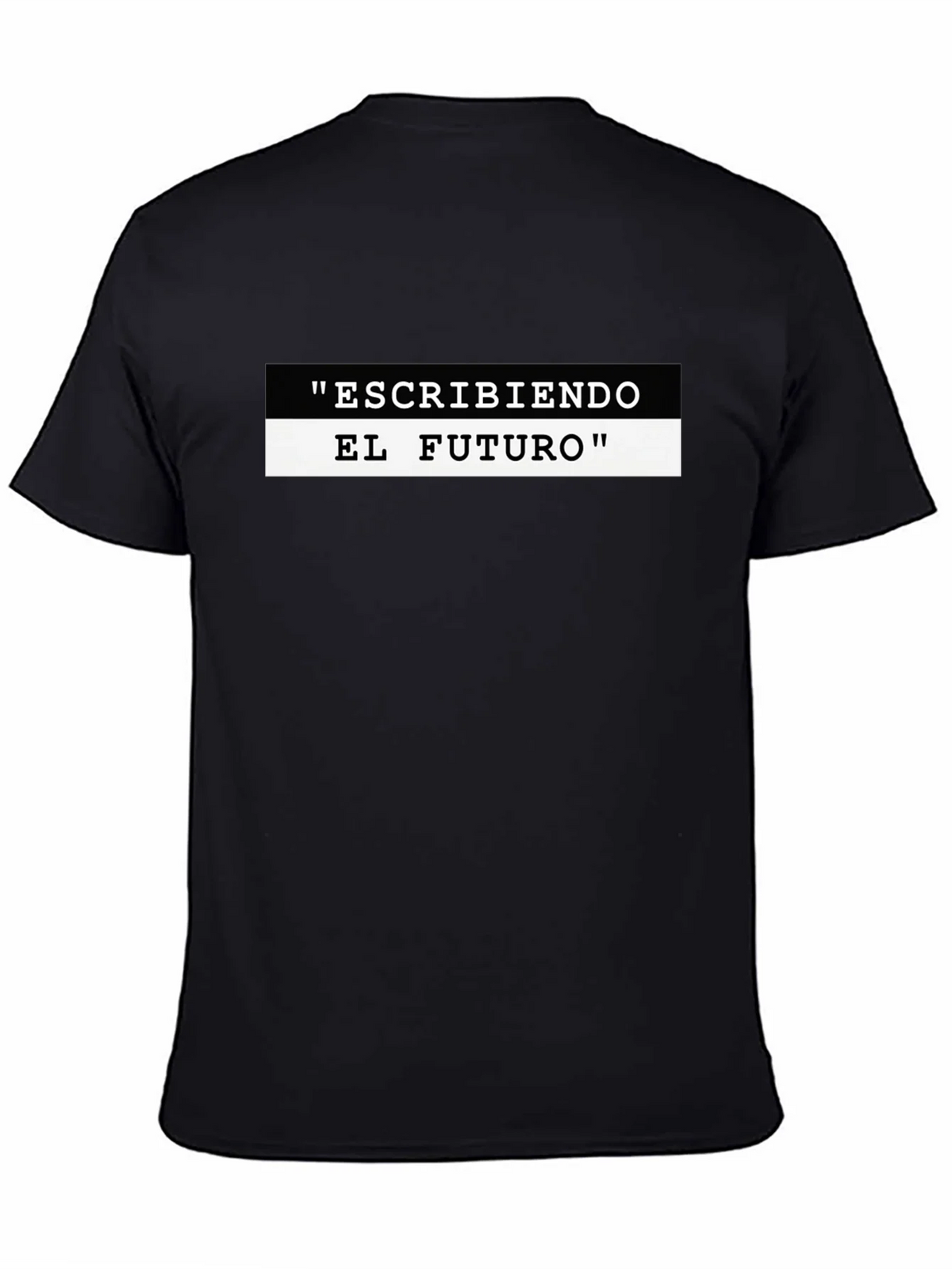Escribiendo El Futuro Graphic T-Shirt - Black product image 3