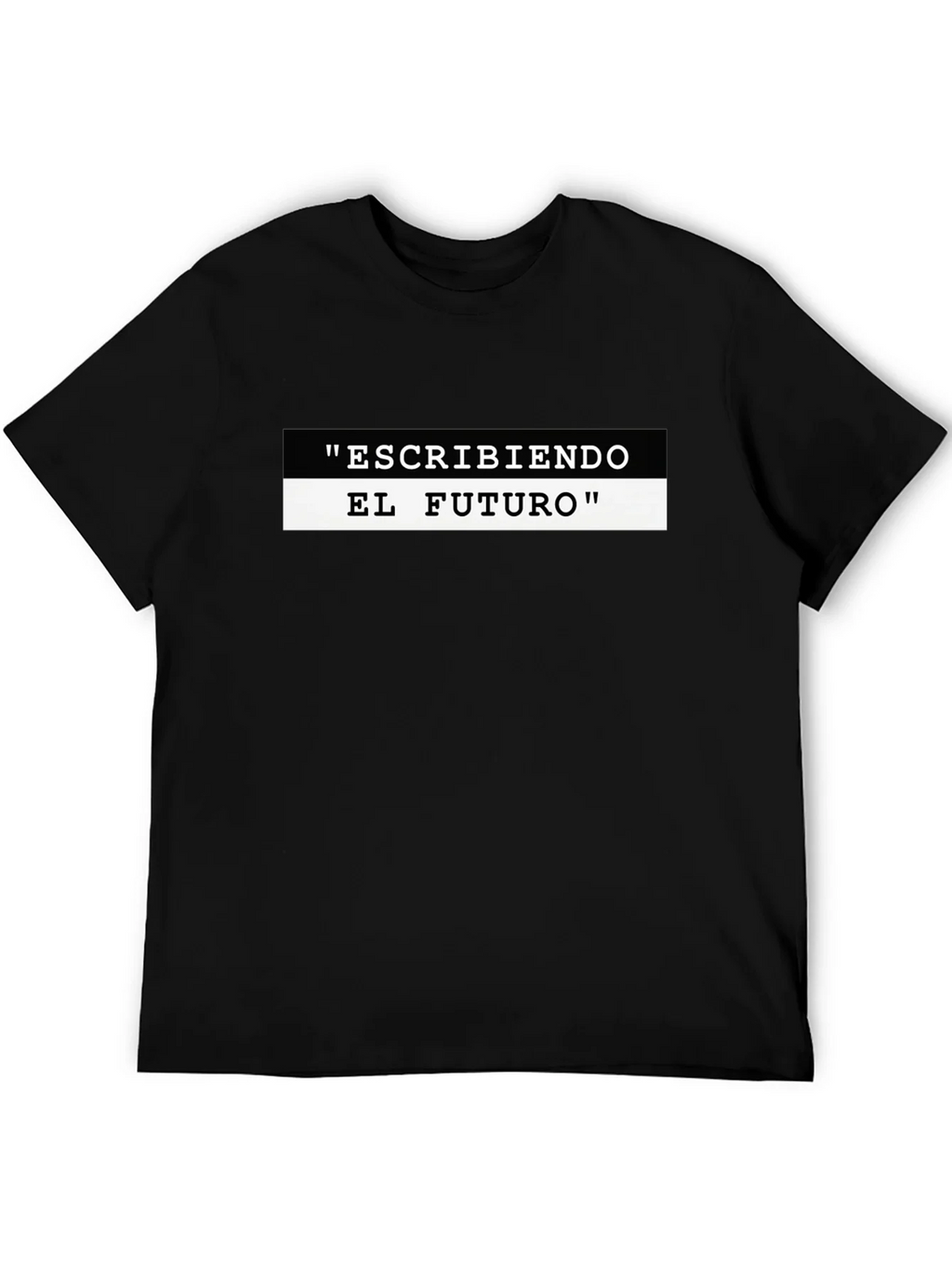 Escribiendo El Futuro Graphic T-Shirt - Black product image 4
