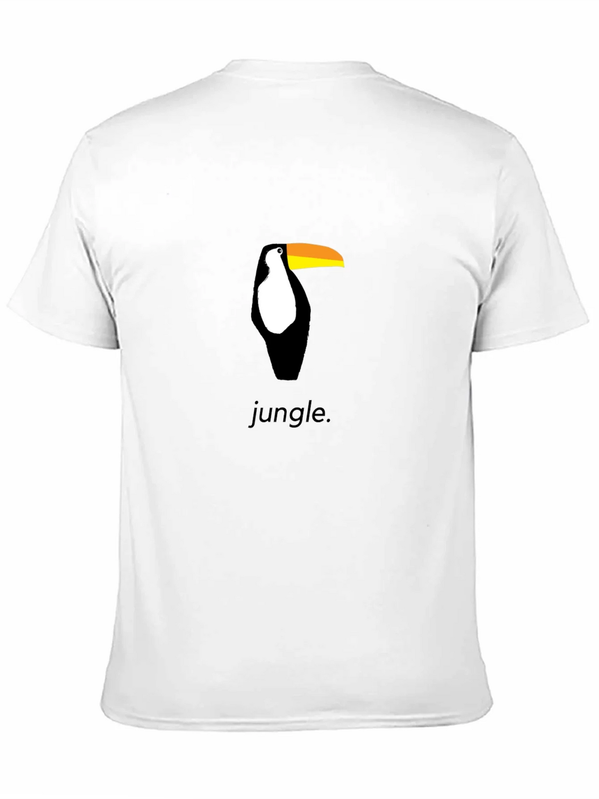 Toucan Jungle Graphic Tee - Black Cotton Shirt product image 10
