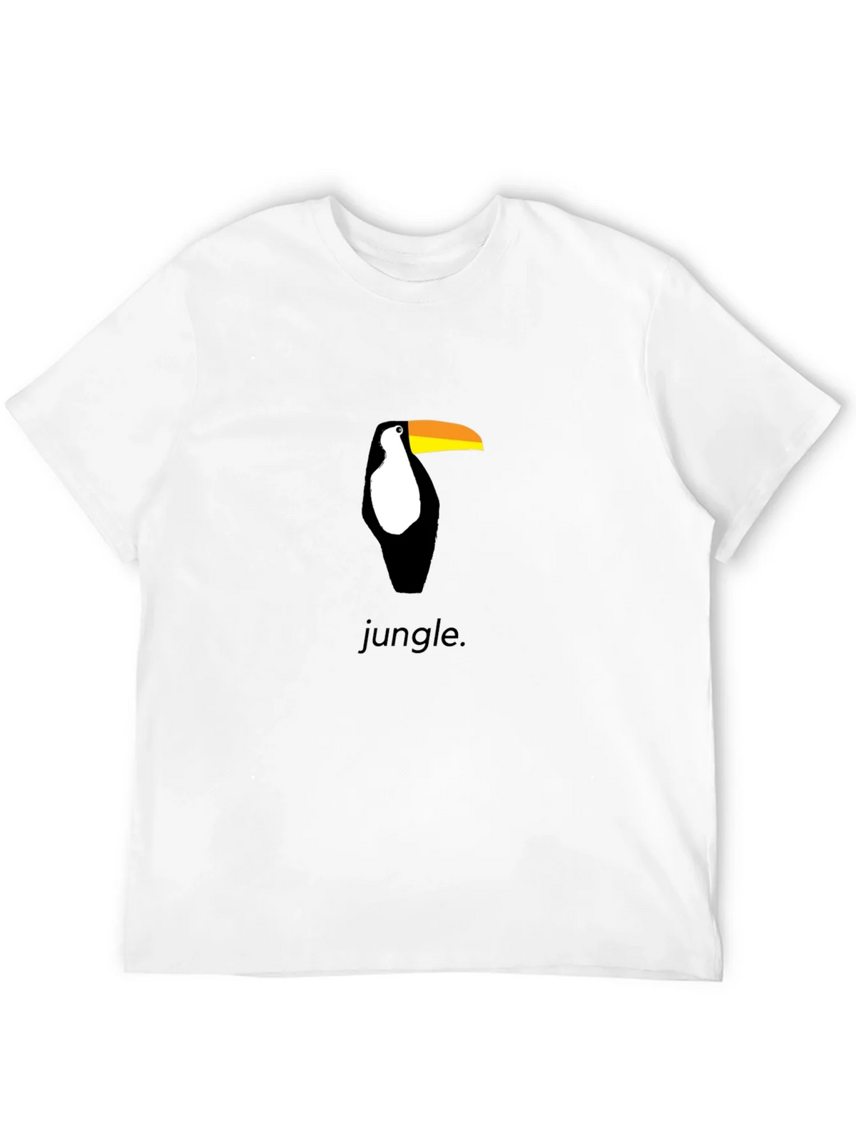 Toucan Jungle Graphic Tee - Black Cotton Shirt product image 11