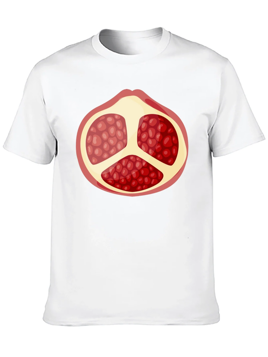 Pomegranate Graphic Black T-Shirt - Fruit Lover Tee product image 7