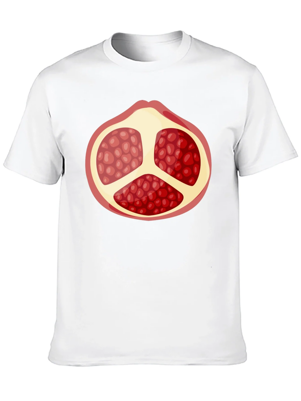 Pomegranate Graphic Black T-Shirt - Fruit Lover Tee product image 7