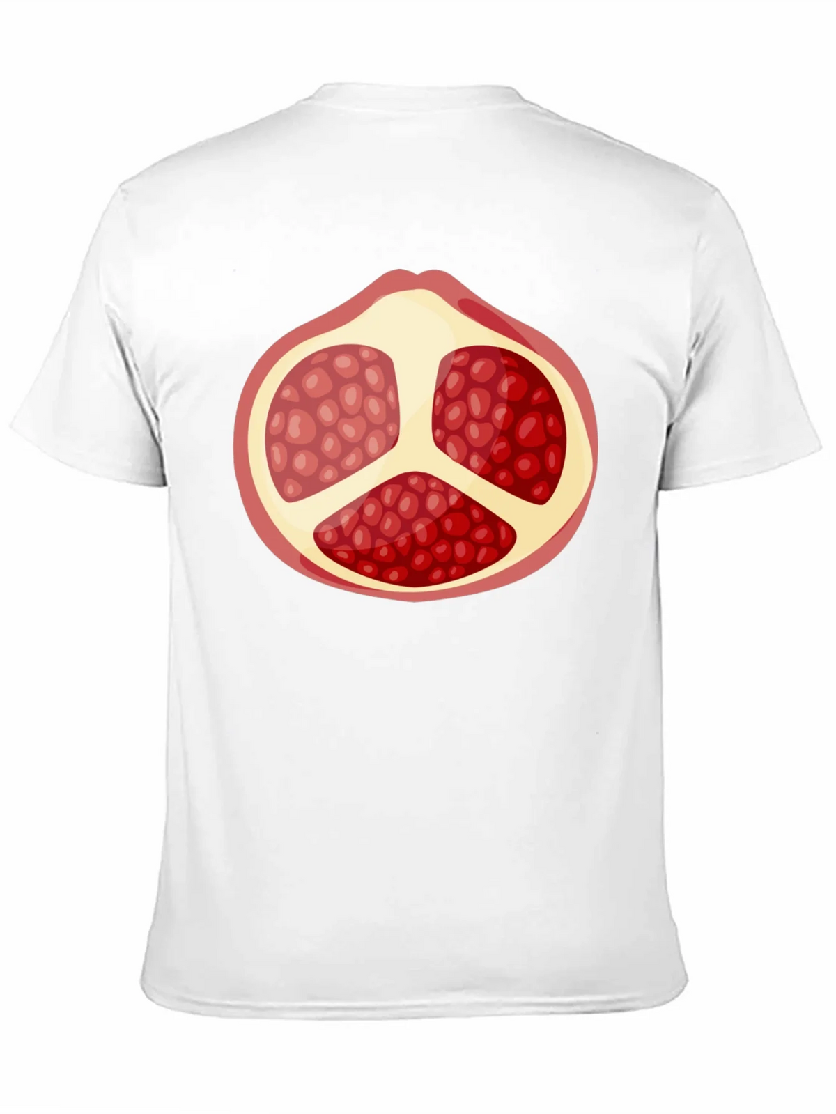 Pomegranate Graphic Black T-Shirt - Fruit Lover Tee product image 8