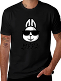 Cool Geek Rabbit T-Shirt - Stylish & Comfortable product image 1
