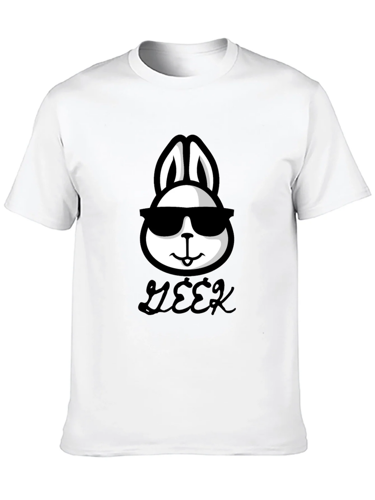 Cool Geek Rabbit T-Shirt - Stylish & Comfortable product image 8