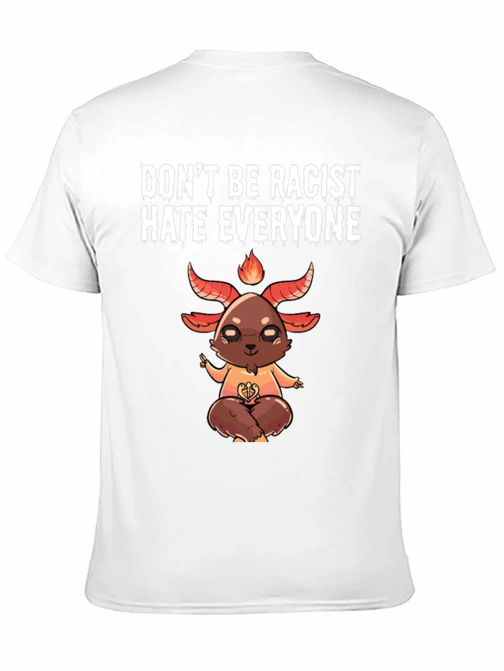 Dont Be Racist Hate Everyone Graphic Tee product image 10