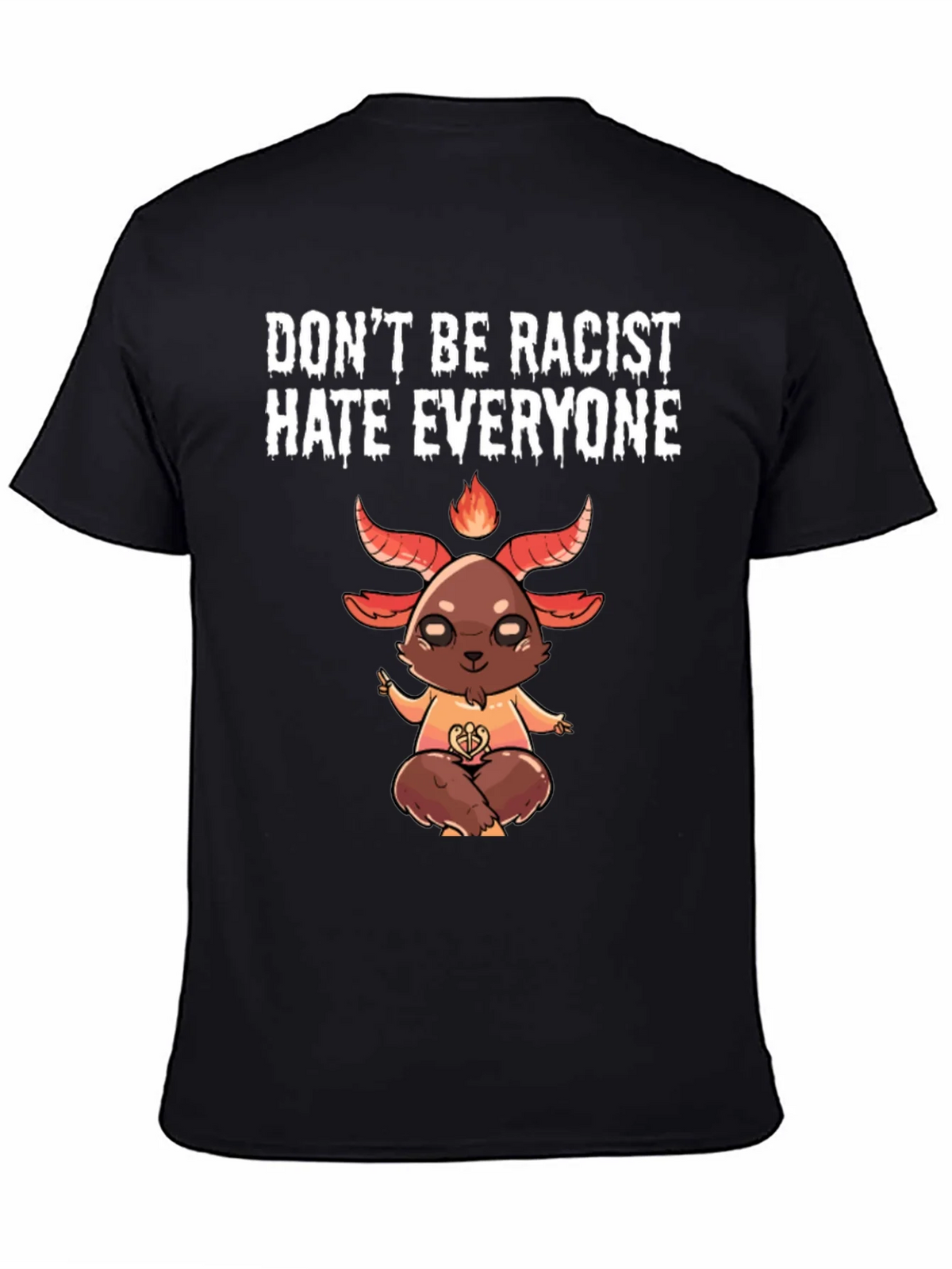 Dont Be Racist Hate Everyone Graphic Tee product image 4