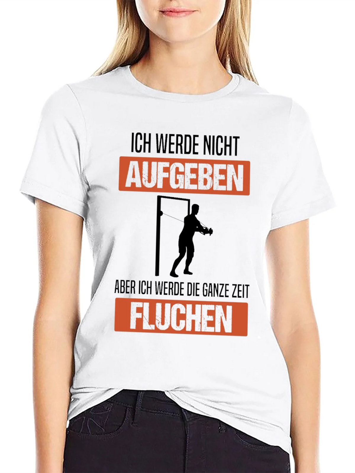 Funny German Workout T-Shirt product image 8
