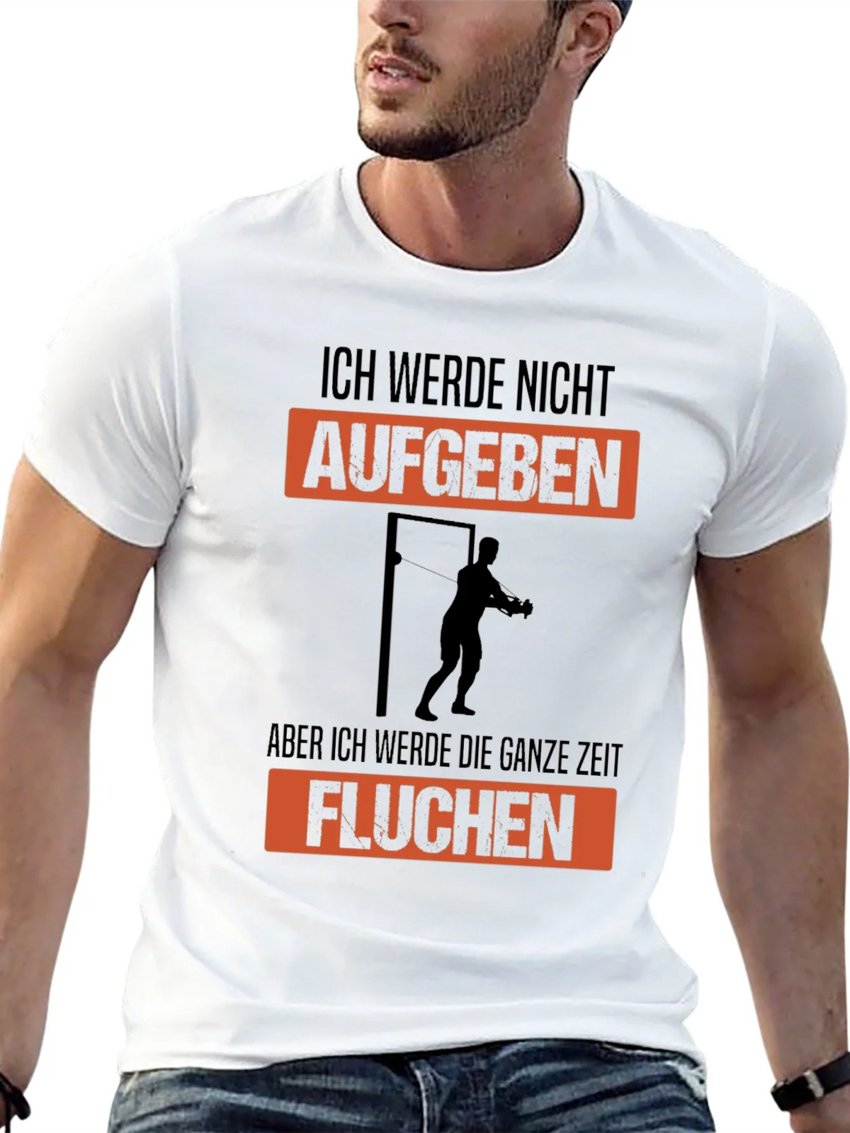 Funny German Workout T-Shirt product image 12