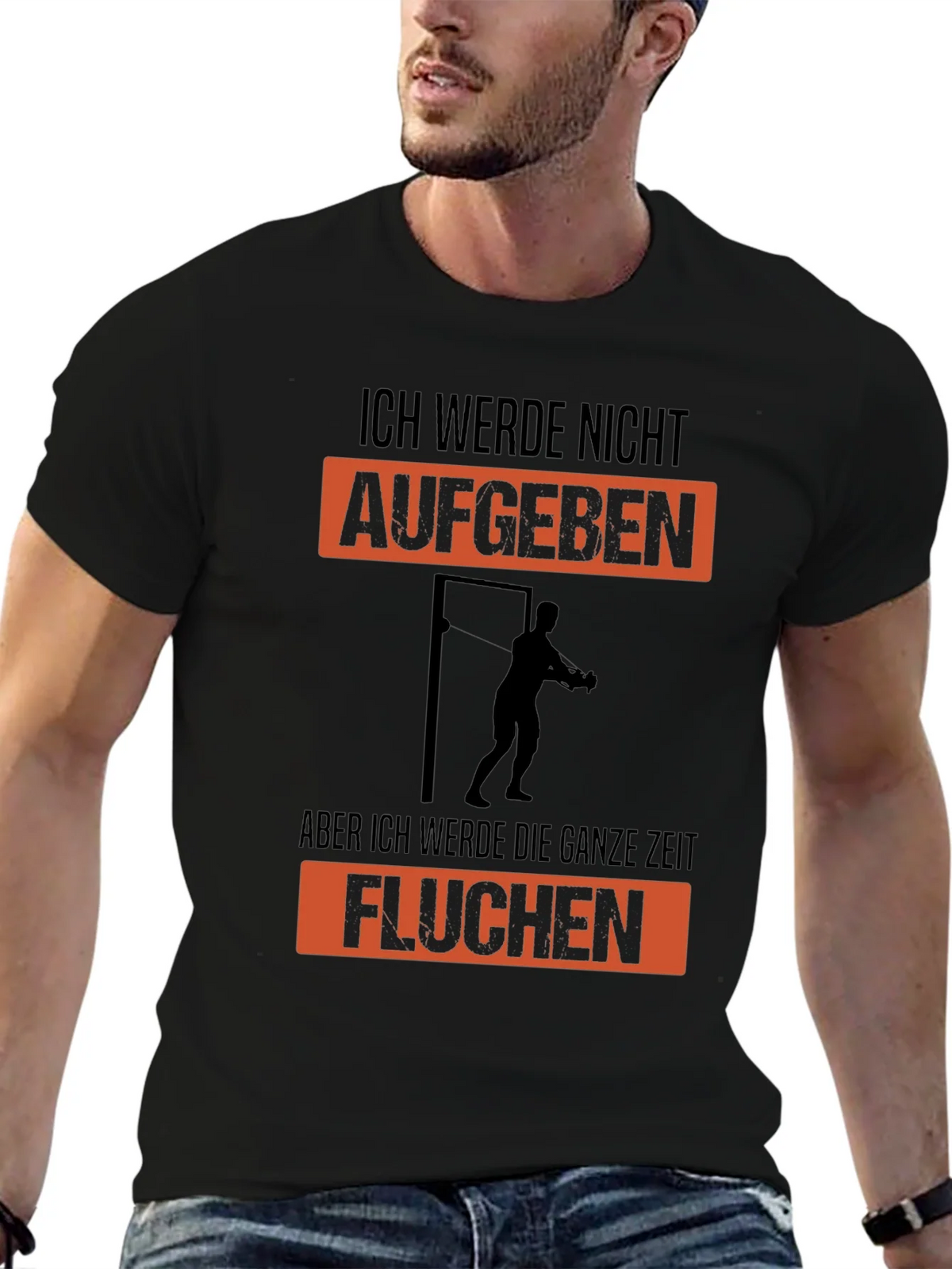 Funny German Workout T-Shirt product image 6