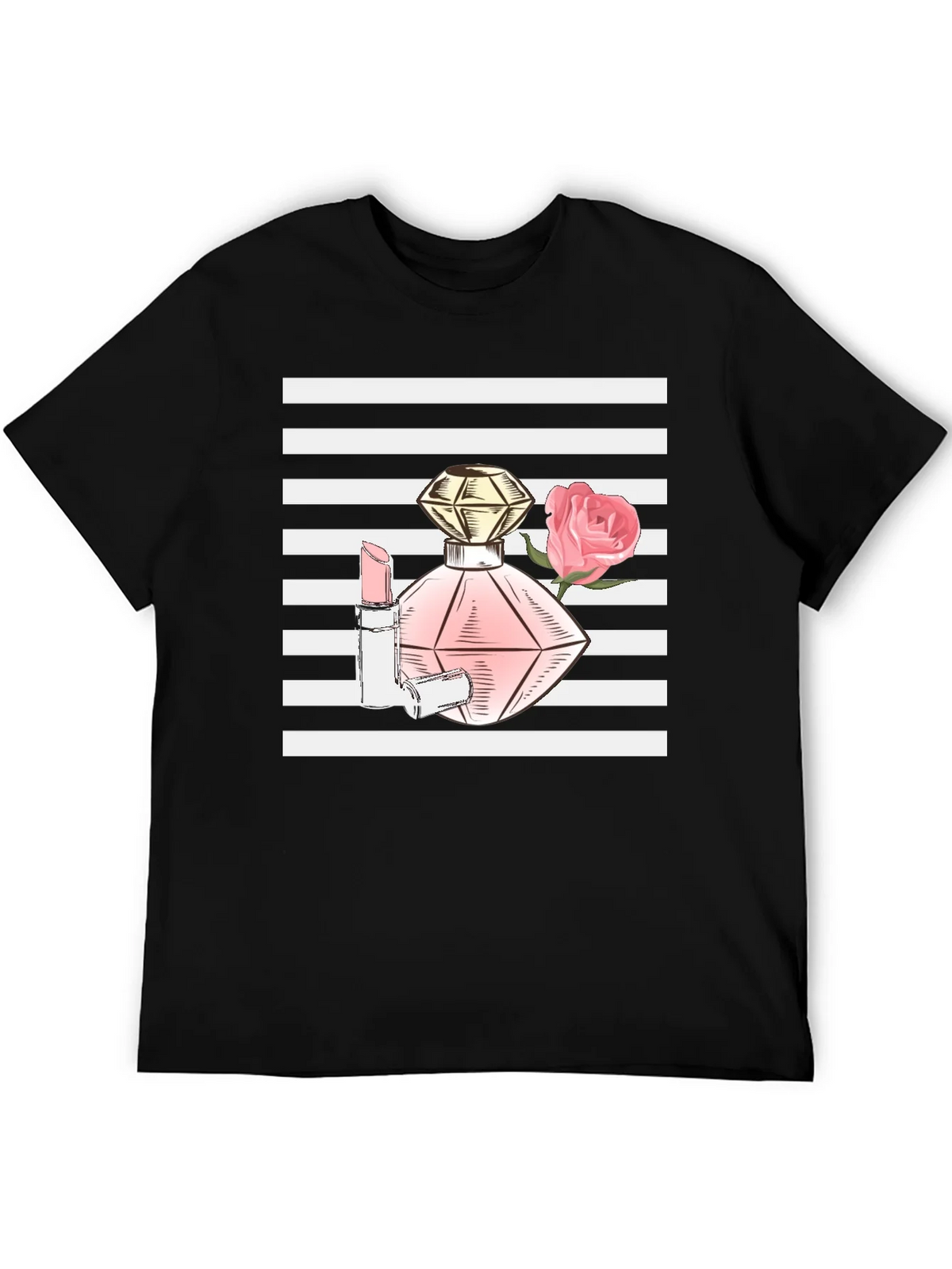 Stylish Black T-Shirt with Fashion Print product image 4