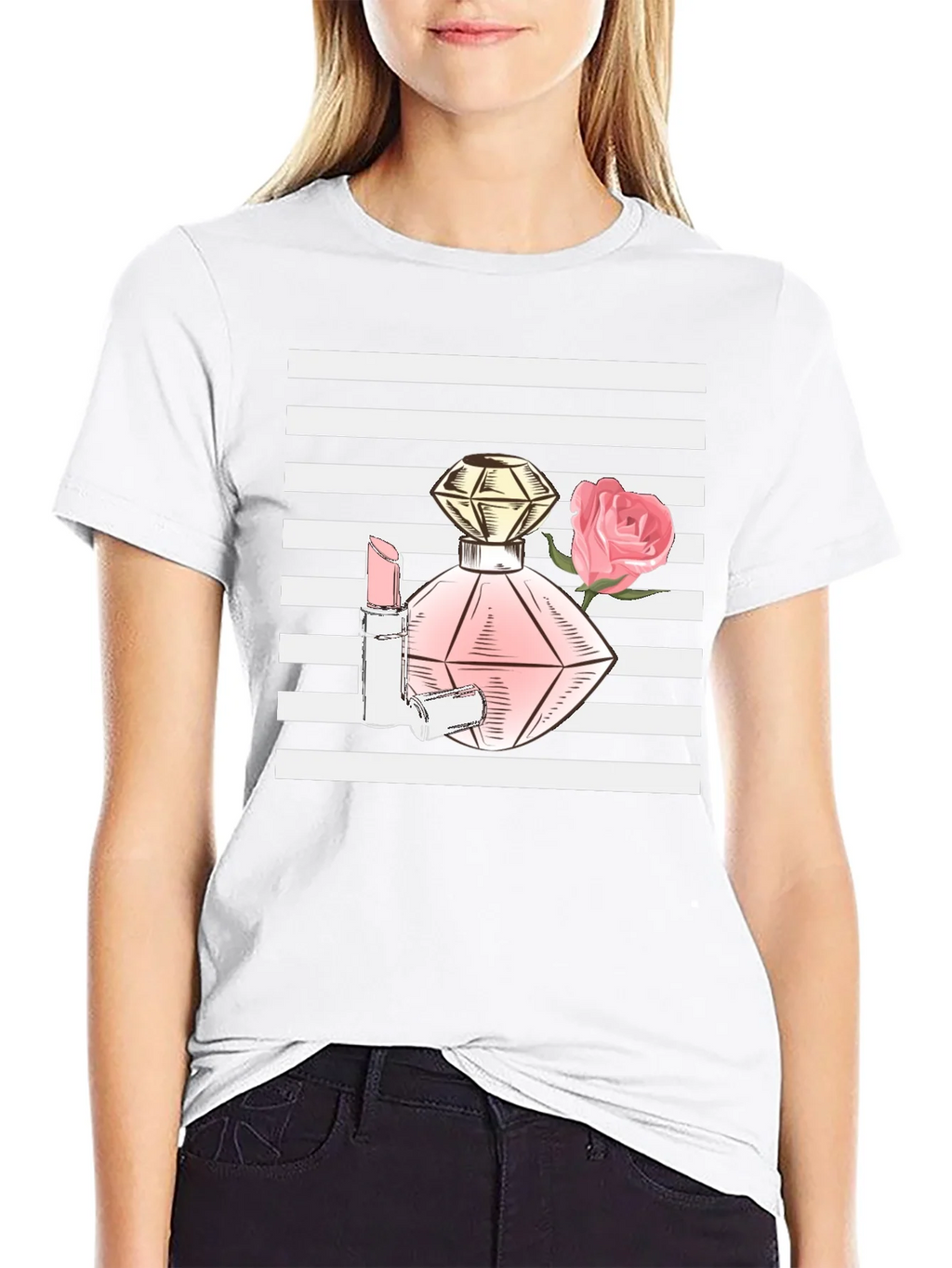 Stylish Black T-Shirt with Fashion Print product image 7