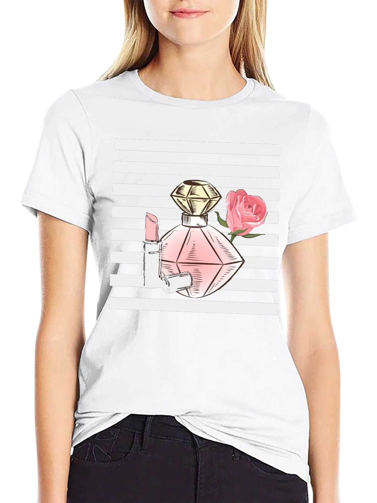 Stylish Black T-Shirt with Fashion Print product image 7