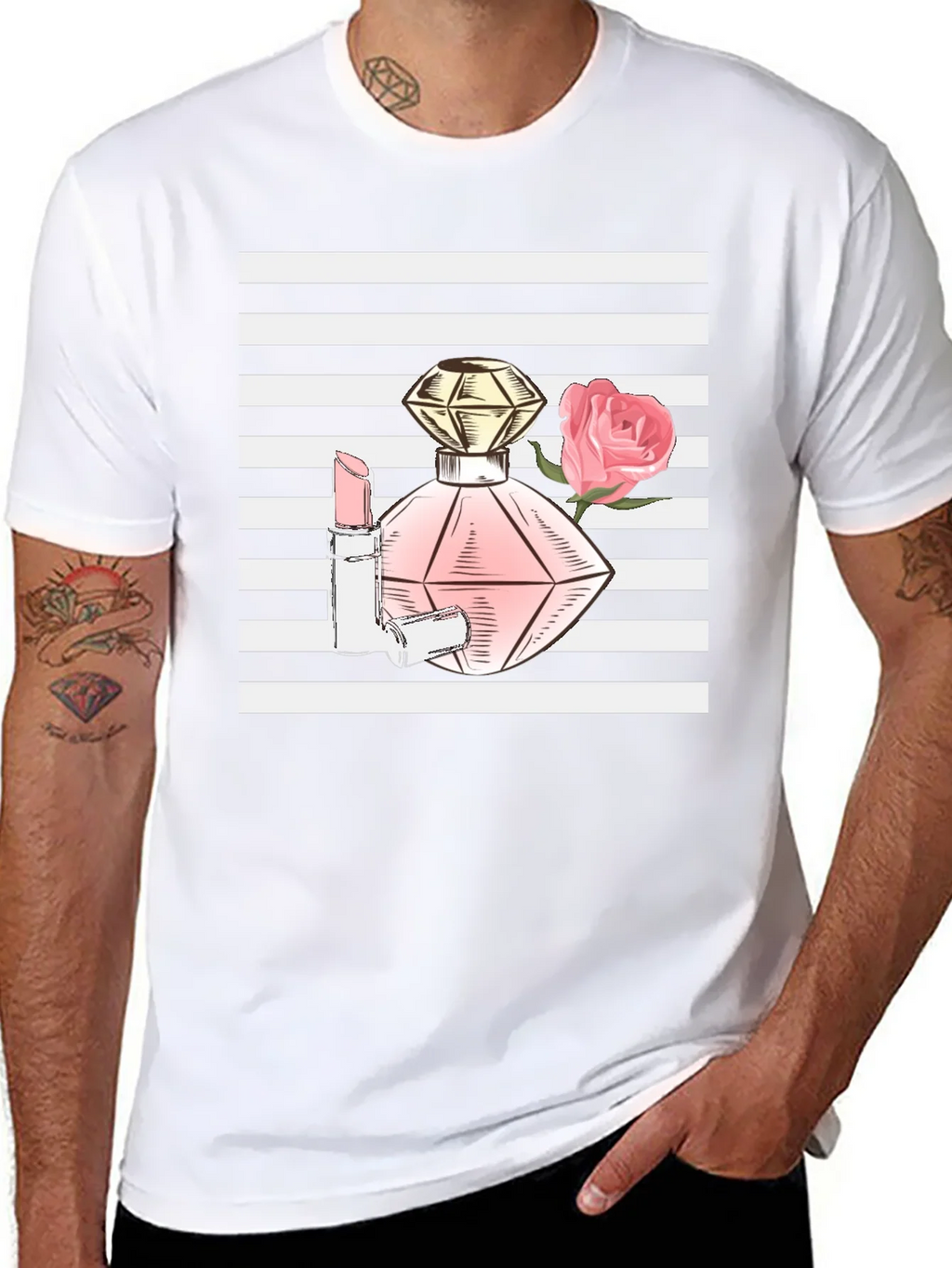 Stylish Black T-Shirt with Fashion Print product image 6