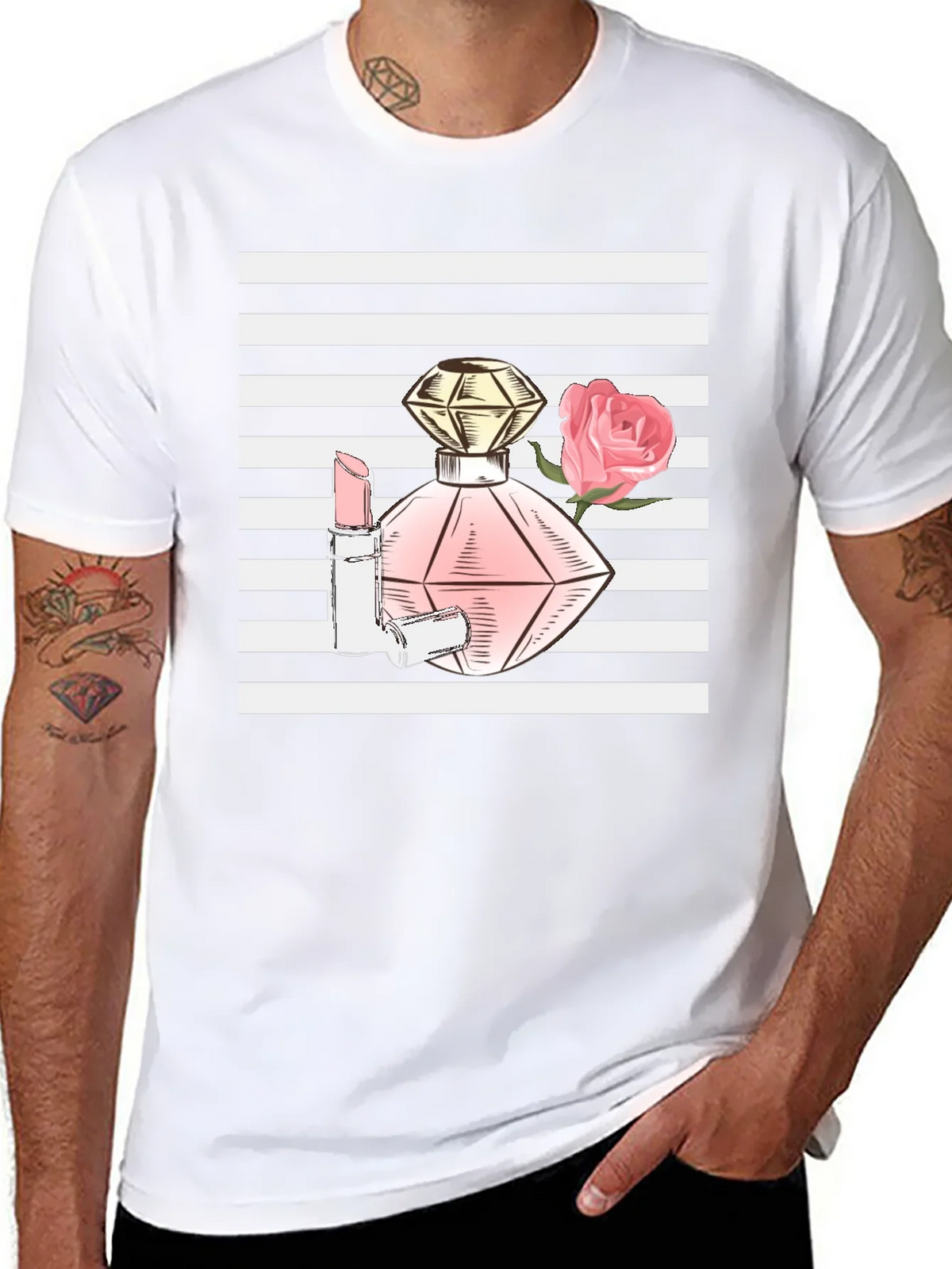 Stylish Black T-Shirt with Fashion Print product image 6