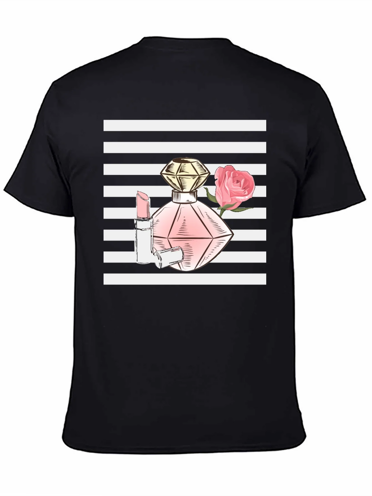 Stylish Black T-Shirt with Fashion Print product image 3