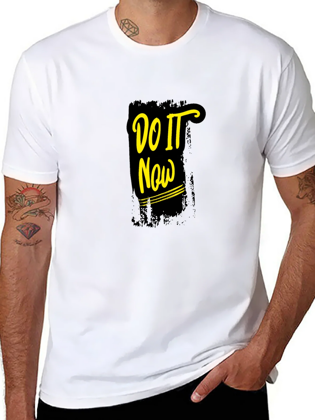 Do It Now Graphic Tee - Mens Black T-Shirt product image 4