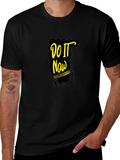 Do It Now Graphic Tee - Mens Black T-Shirt product image 1