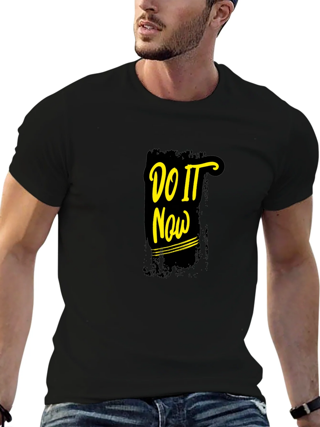 Do It Now Graphic Tee - Mens Black T-Shirt product image 3