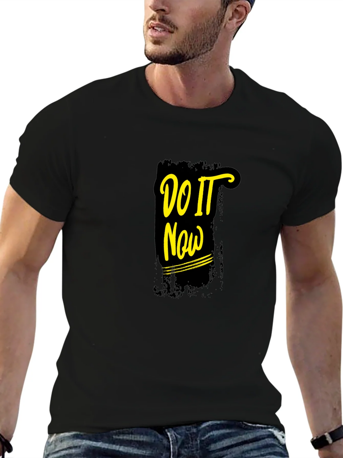 Do It Now Graphic Tee - Mens Black T-Shirt product image 3