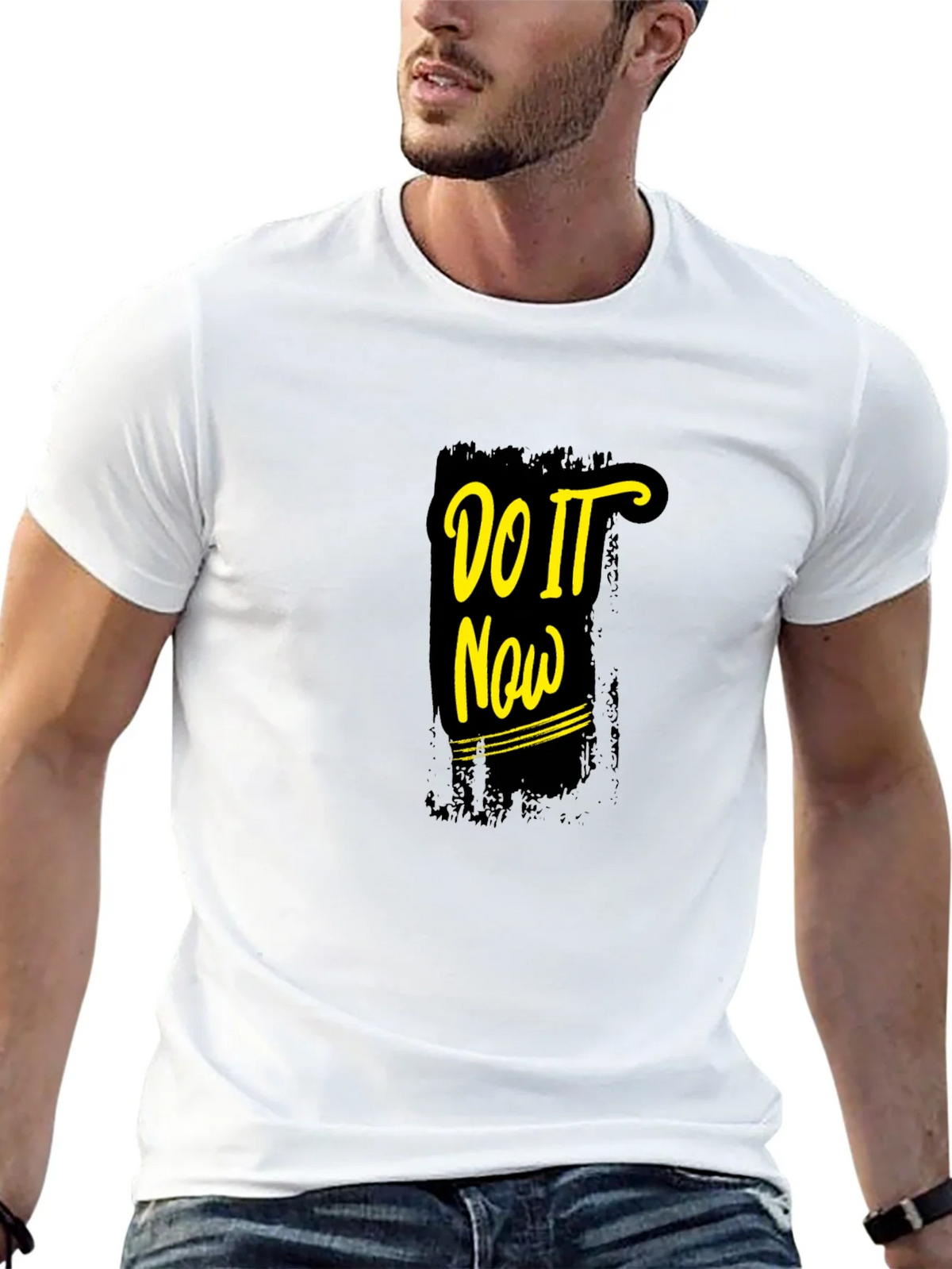 Do It Now Graphic Tee - Mens Black T-Shirt product image 7