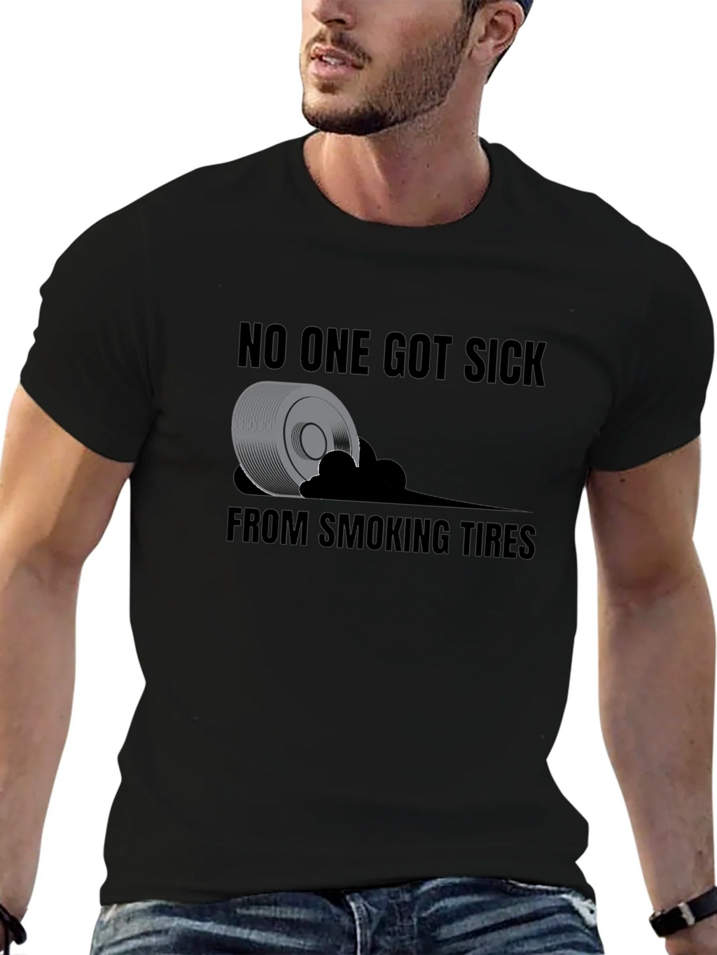 Smoking Tires Graphic Tee product image 6