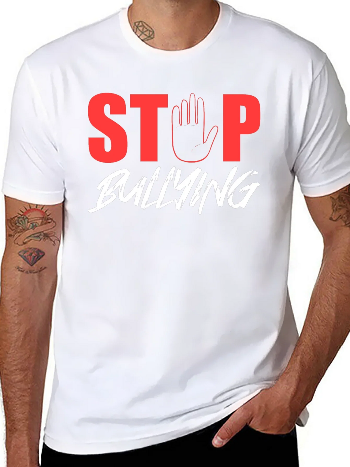 Stop Bullying Graphic Tee - Anti T-Shirt product image 7