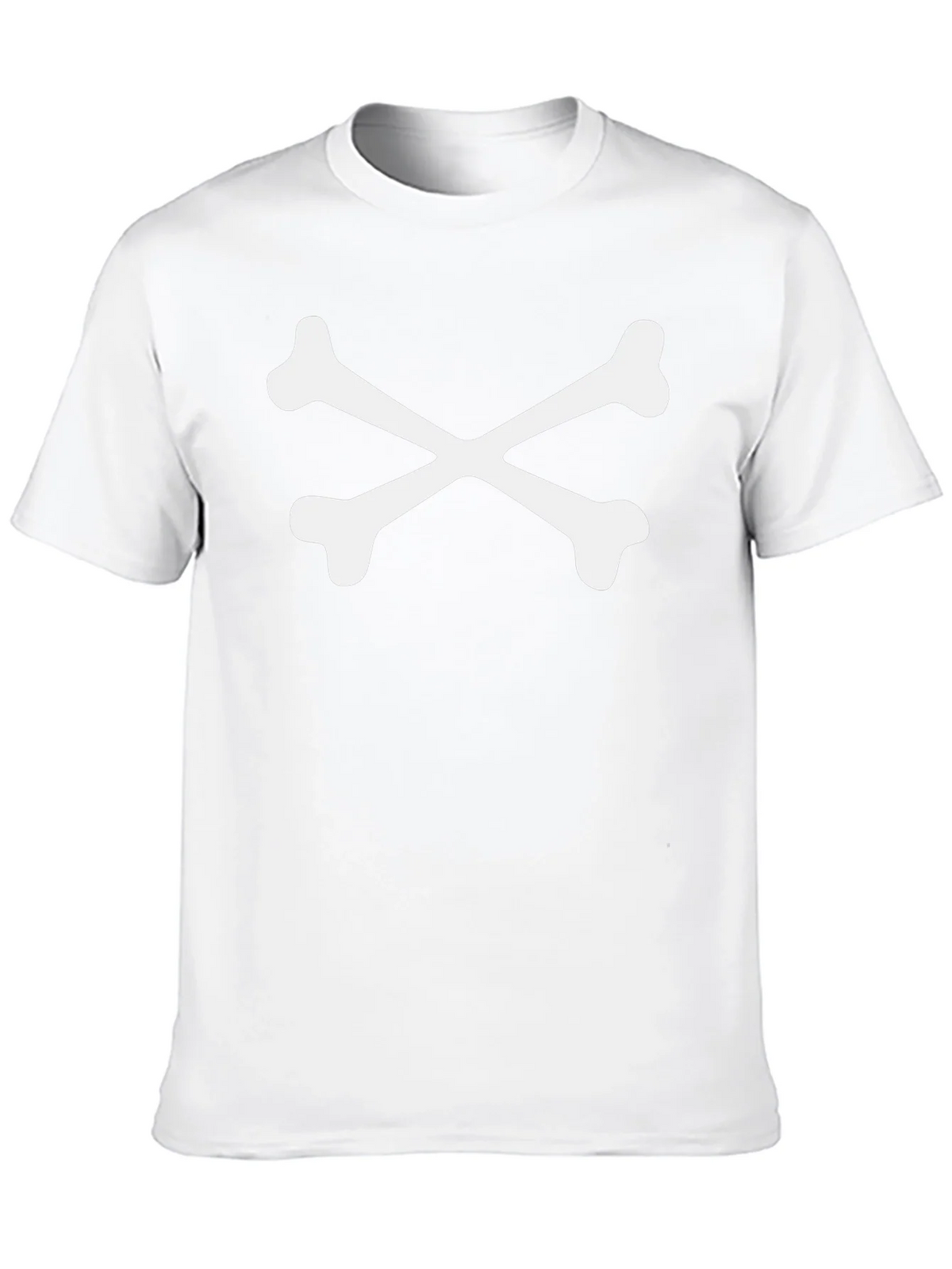 Crossbones Graphic Tee - Bold Black Cotton T-Shirt product image 9