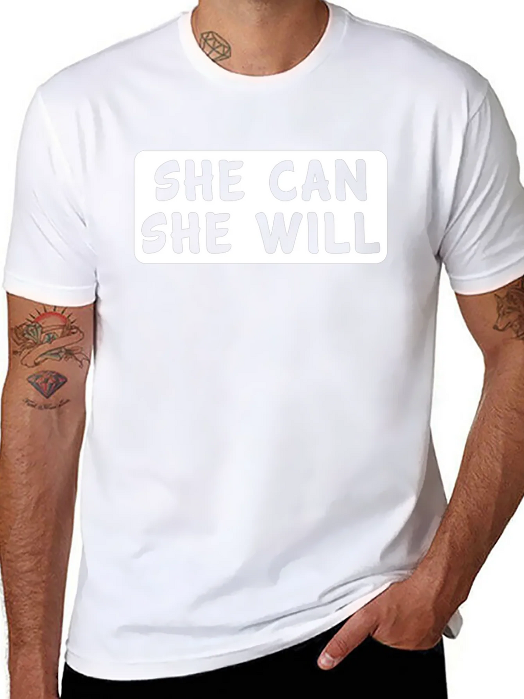 She Can Will T-Shirt product image 7