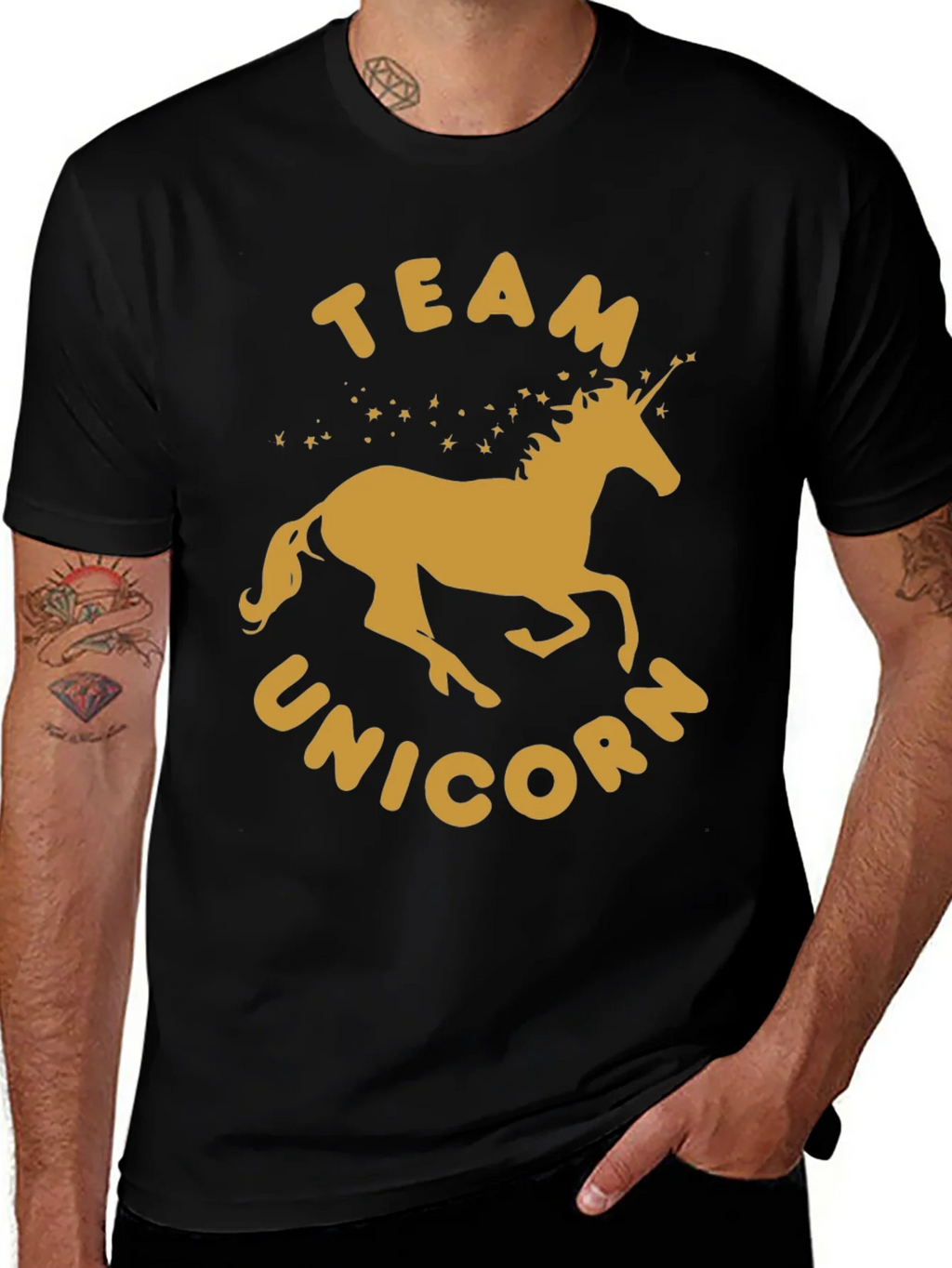 Team Unicorn Graphic T-Shirt product image 1