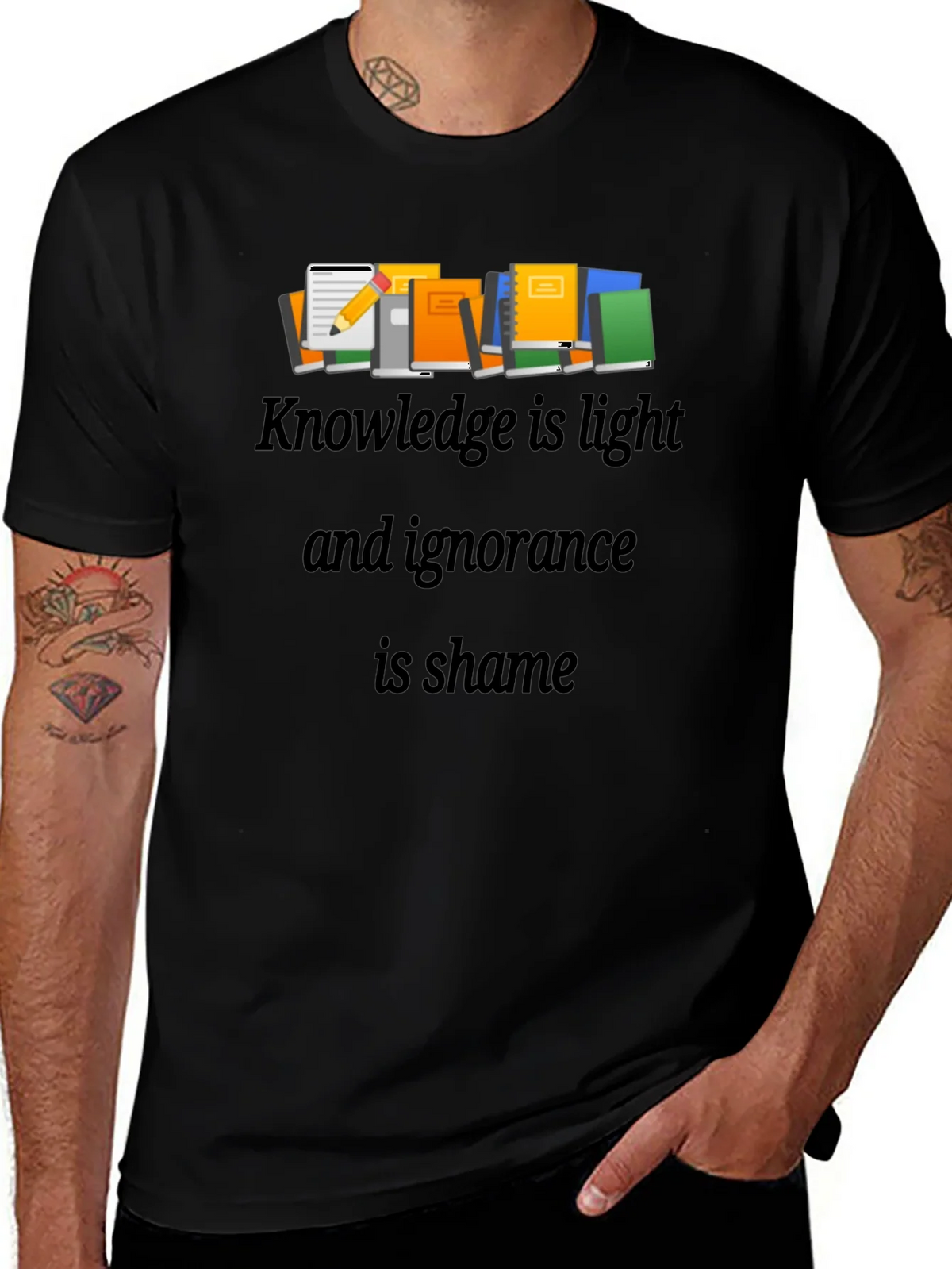 Knowledge is Light T-Shirt product image 1