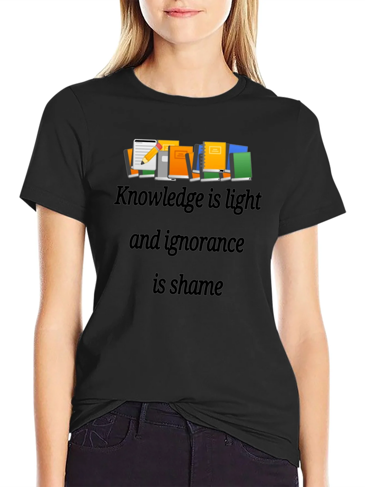 Knowledge is Light T-Shirt product image 2