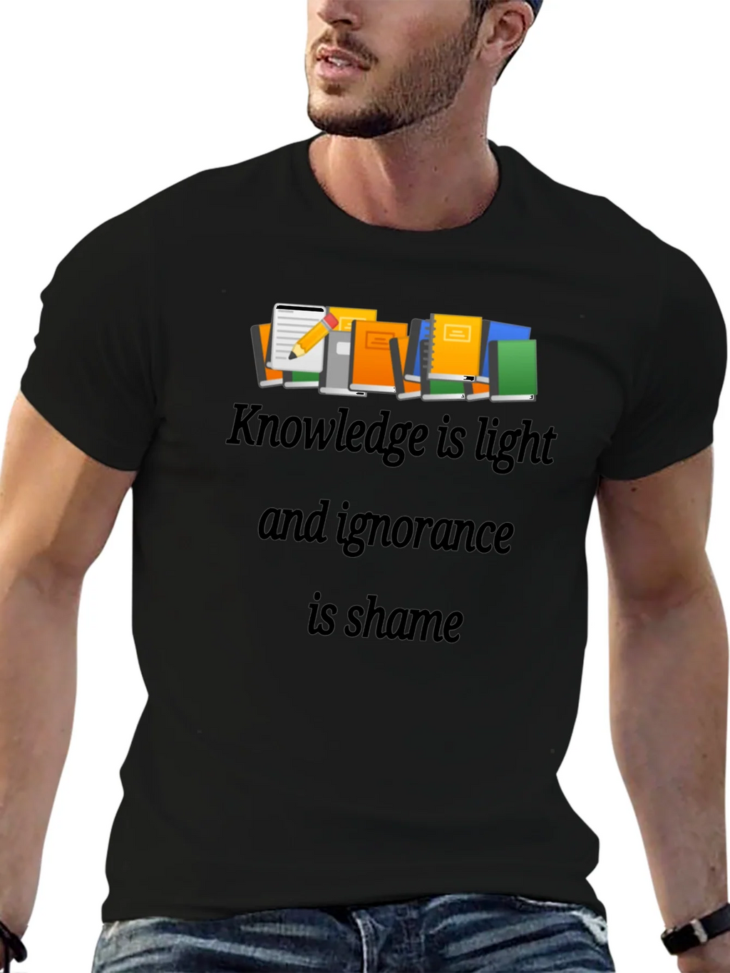 Knowledge is Light T-Shirt product image 5