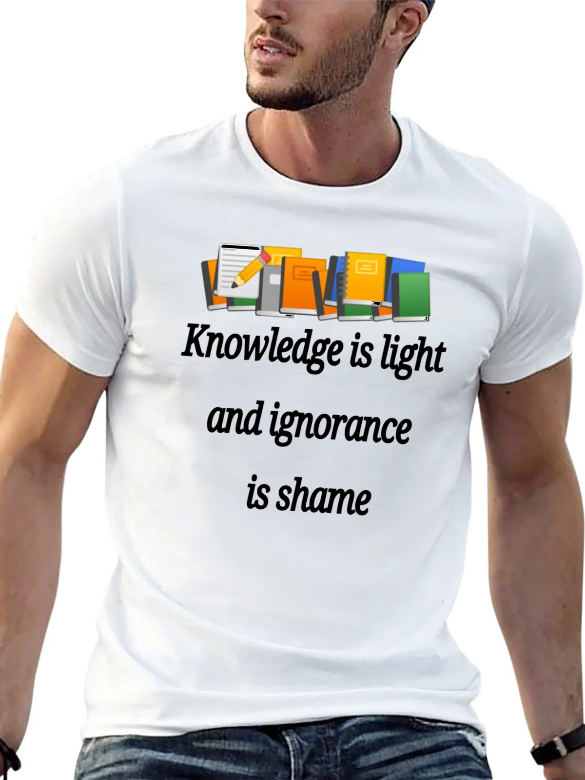 Knowledge is Light T-Shirt product image 10