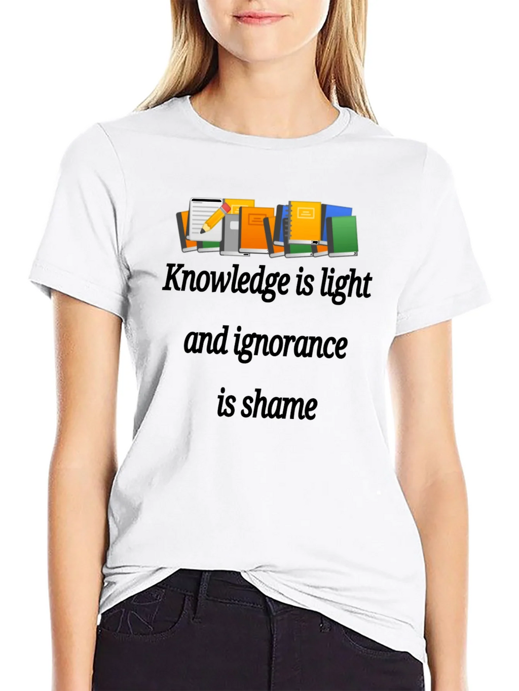 Knowledge is Light T-Shirt product image 7