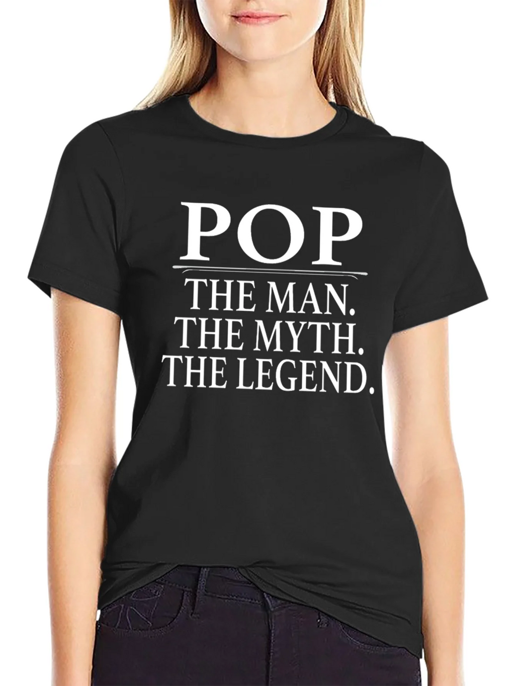Pop the Man Myth Legend Graphic Tee product image 2